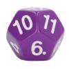 12 Sided Dice Set Polyhedral Dice 40Pcs Durable Plastic Easy Read Numbers for Board Games Family Party Club Education Entertainment (Purple) view 3