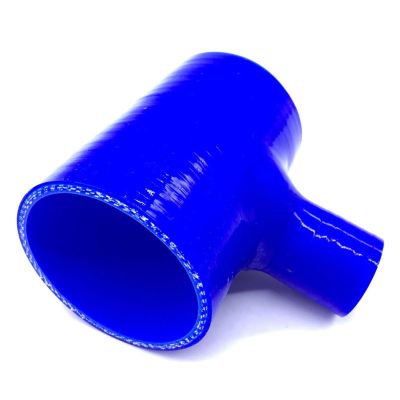 2" 2.5" 2.75" 3" T-Piece Hose 51 63 70 76mm T-Tube, 25mm/35mm + clamp(70x25mm)