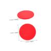 100pcs Gaming Chips Party Size Chips Math Counters Chips Bulk Playing Chips for Games Learning Math Counting Chips Entertainment Chips Board Game Tokens Red Plastic view 2