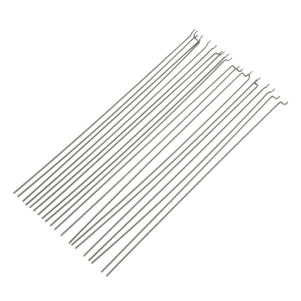 aqxreight 100 Pcs Steel Z Push Rods 200mm High Hardness Strong Toughness Prevention RC Airplane Pushrods