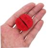 COLLBATH 2 Pairs Holy Grail Prayer Supplies Feng Shui Fish Wooden Holy Cups Rubber Fish Divination Fish Spiritual Answer Cup Fortune Telling Fish Games Plastic Dark Brown view 3