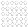 AYQEBNC 30 Pcs 3D Floating Coin Display Frame Stand Storage Boxes for Jewelry Ring Earrings Coin Medals Challenge Medal Holder B Easy to Use view 1