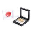 AYQEBNC 30 Pcs 3D Floating Coin Display Frame Stand Storage Boxes for Jewelry Ring Earrings Coin Medals Challenge Medal Holder B Easy to Use view 4
