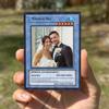 Canvas Freaks Pokepet Aureliq Summon Wedding Card  Custom Anime-Inspired Gift with Real Photo for Bride, Groom, or Couple view 2