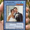 Canvas Freaks Pokepet Aureliq Summon Wedding Card  Custom Anime-Inspired Gift with Real Photo for Bride, Groom, or Couple view 3