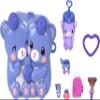 Polly Pocket Dolls and Playset, Blueberry Besties Compact, Travel Toy with 1 Micro Doll, Pet, Fruit Themed Accessories view 1