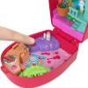 Polly Pocket Dolls and Playset, Strawberry Picnic Bunny Compact, Travel Toy with 1 Micro Doll, Pet, Fruit Themed Accessories view 4