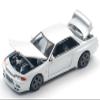 GTR R32 RHD (Right Hand Drive) Crystal White 1/64 Diecast Model Car by Pop Race PR640157 view 1
