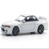 GTR R32 RHD (Right Hand Drive) Crystal White 1/64 Diecast Model Car by Pop Race PR640157 view 2