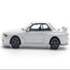 GTR R32 RHD (Right Hand Drive) Crystal White 1/64 Diecast Model Car by Pop Race PR640157 view 3