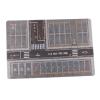 Simhoa 1/64 Scale Parking Lot Model Building Diorama Nonslip Layout Pad Scene Display Mini Car Garage for Vehicle Scene Toy, H view 1