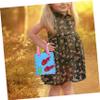 TOBBOMEY 5PCS DIY Non-Woven Handbag Craft Kit for Boys and Girls Cartoon Storage Bags Handmade Educational Toy for Boys and Girls Creative Arts Crafts Supplies Random Style view 2