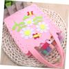 TOBBOMEY 5PCS DIY Non-Woven Handbag Craft Kit for Boys and Girls Cartoon Storage Bags Handmade Educational Toy for Boys and Girls Creative Arts Crafts Supplies Random Style view 3