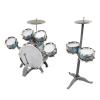 aqxreight Kids Jazz Drum Set 7 Drums Loud Sound Compact Beginner Drum Kit with Stool for 3 Years Old Above Professional Design Kids Drum SetKids Jazz Drum SetKids Jazz Drum KitToddler Drum view 1