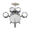 aqxreight Kids Jazz Drum Set 7 Drums Loud Sound Compact Beginner Drum Kit with Stool for 3 Years Old Above Professional Design Kids Drum SetKids Jazz Drum SetKids Jazz Drum KitToddler Drum view 4