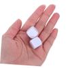 FUNNETOYU 50pcs 16mm Blank Acrylic Dice for Board Games DIY Custom Writing Smooth Surface Six-Sided Dice for Tabletop Role Play Classroom Use Math Teaching view 4