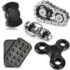 5 Pcs Fidget Toys Adults & Teen Metal Fidgets Spinner Easter Basket Stuffers for Teen Boys Magnetic Slider Cool Gadgets Office Desk Toy Stress Relief Sensory Items for Autism ADHD Anxiety Gifts view 1