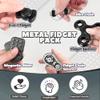 5 Pcs Fidget Toys Adults & Teen Metal Fidgets Spinner Easter Basket Stuffers for Teen Boys Magnetic Slider Cool Gadgets Office Desk Toy Stress Relief Sensory Items for Autism ADHD Anxiety Gifts view 3