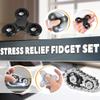 5 Pcs Fidget Toys Adults & Teen Metal Fidgets Spinner Easter Basket Stuffers for Teen Boys Magnetic Slider Cool Gadgets Office Desk Toy Stress Relief Sensory Items for Autism ADHD Anxiety Gifts view 4