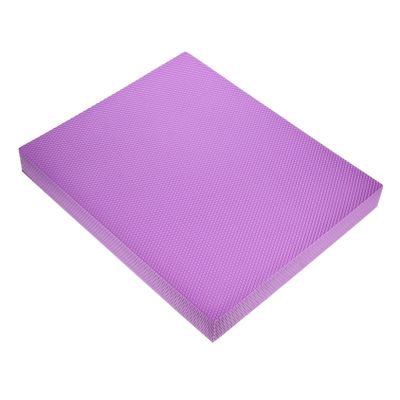 BESPORTBLE TPE Stability Mat for Yoga and Exercise Non-Slip Stability Cushion Purple for Home Workouts Rehabilitation and Balance Training