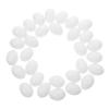 COLLBATH 30Pcs Simulation Pigeon Eggs Induced Fake Eggs for Hatching Realistic Water Injection Design Convenient Breeding Tools view 1