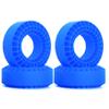 TYXTTGY Set of 4, 1.9" Silicone Tire Inserts for TRX4 SCX10 Pro TF2 1/10 Scale RC Rock Crawlers, Heavy Duty Performance Upgrade(Blue) view 1