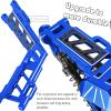 RCarmubWow Upgrades Part for 1/10 Jato 4X4(VXL),RC Driveshafts,Shock Absorber,Suspension Arms,Shock Towers,Caster Blocks,Steering Block,Stub Axle Carriers,Turnbuckles,Wing Mount w/Washer,Navy Blue view 3