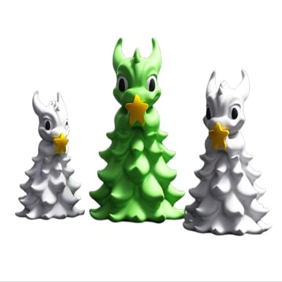 Articulated Dragon Toy  Celestial Fantasy Desk Pet for Teens & Adults  3D Printed in Canada