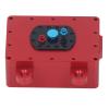 plplaaoo RC Receiver Box Aluminum Alloy Durable Sealed Metal Protector Case for 1/10 RC Crawler Cars Electronics Equipment Accessories Storage (Red) view 4