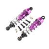 Rc Shock Absorber for HPI for HSP for Tamiya CC01 1/10 2Pcs Aluminum Oil Adjustable Shocks 85mm RC Tracked Vehicle Parts Accessories Upgrade Replacement Use(Purple) view 1
