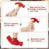 Zhanmai 2 Pcs Toy Foam Hammer, Fun Gift for Boys & Girls, Simulation Hammers to Release Anxiety, Classroom Educational Toy for Teens and Toddlers (Red) view 4