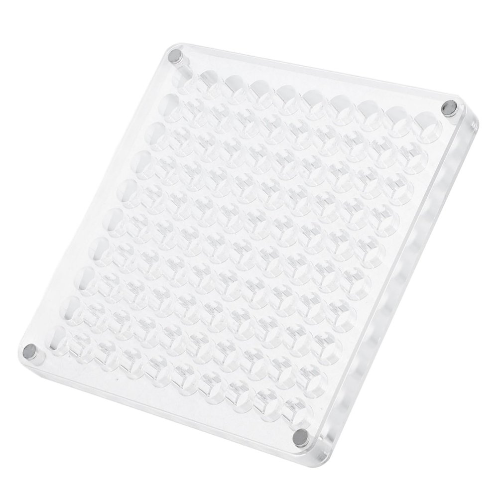 ABOOFAN Tiny Seashell Display Box Acrylic Storage Case for Collectibles Rock Organizer Display Holder