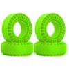 TYXTTGY Set of 4, 1.9" Silicone Tire Inserts for TRX4 SCX10 Pro TF2 1/10 Scale RC Rock Crawlers, Heavy Duty Performance Upgrade(Green) view 1