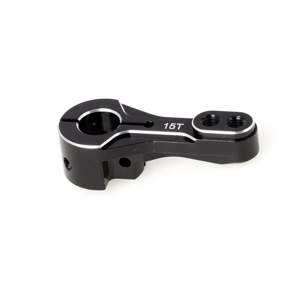 for Racing 1/6 RC Crawler CNC Aluminum Servo Arm Servo Horn 15T for Axial SCX6 Upgrades Parts Accessories