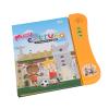 ToysCentral Basics Sound Book, Alphabet Numbers Animals Fruits Vegetables 11 Themes Sound Reading Book Interactive Portuguese English for Bilingual Boys Girls (Orange) view 4