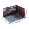 DYNWAVE 1/64 Model Car Scene Diorama Vehicle Scene Toy Layout Photo Props Decoration Diecast Car Display Mini Automobile Model Garage view 2
