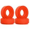 TYXTTGY Set of 4, 1.9" Silicone Tire Inserts for TRX4 SCX10 Pro TF2 1/10 Scale RC Rock Crawlers, Heavy Duty Performance Upgrade(Red) view 1