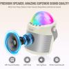 Karaoke Machine for Kids Adults Unique Astronaut Shape Portable Bluetooth Speaker with Wireless Microphone Home Party KTV Birthday for Girls Boys Toddler Teens Ages 2-12 +Year Old Kids view 2