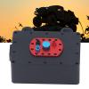 plplaaoo RC Receiver Box Aluminum Alloy Durable Sealed Metal Protector Case for 1/10 RC Crawler Cars Electronics Equipment Accessories Storage (Black) view 2