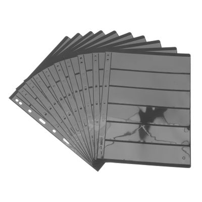 ARTIBETTER 10pcs Pvc Stamp Storage Pockets for International Stamps Postage Holder Coin Collector Supplies Cards Collectors Album