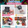 Electric Gel Ball Blaster Gun, Rechargeable Automatic Toy with USB Charging, 16.14 inch, Graffiti Design view 3