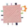 Soft Velvet Silicone Teether Baby Saliva Towel Comfortable Appease Blanket for Infant Visual Development (Star Sky Pattern) view 3