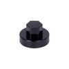 4pcs Metal Wheel Rim Center Cap Dust Cap M4 Nut for 1/10 RC Crawler Car Axial SCX10 D90 TRX4 TF2 CC01 Capra VS4-10 Tire Upgrades (Titanium) view 3