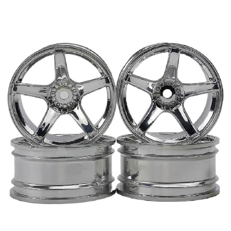 4pcs 3/6/9mm for RC Car 1/10 Scale Plastic Wheels Rims 12mm Nut Drift On Road Touring Model Hobby(4pcs 3mm Offset)
