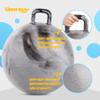 Upper Rider Clouds Hopper Ball for Kids,20 Inch Bouncy Ball with Handle,Grey Inflatable Hippity Hop for Boys Girls Aged 6-12, Indoor Outdoor Jumping Toys Gift with Pump view 4