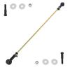 2 Pack 48100225 Height Control Valve Linkage Kit 13-1/2 In to 19-1/2 In Adjustable Linkage Fit for Haldex 48100225 Neway SRK168 Meritor R307852 for Heavy Commercial Vehicles Replace TR48100225 view 1