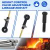 2 Pack 48100225 Height Control Valve Linkage Kit 13-1/2 In to 19-1/2 In Adjustable Linkage Fit for Haldex 48100225 Neway SRK168 Meritor R307852 for Heavy Commercial Vehicles Replace TR48100225 view 3
