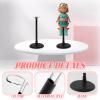 4PCS Doll Stand Compatible with American Girl Accessories,Fit 15, 16, 17, 18, 19, 20, and 21 inch Dolls, Waist 2" - 4",Black view 3