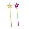 HONITANO 8pcs Hollow Star Wands for Golden Iridescent Fairy Party Decoration for Birthdays Halloween and Cosplay Events for Little Princesses and Themed Parties view 3