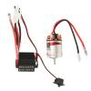 540 Brushed Motor 320A Brushed ESC Powerful High Torsion Motor ESC Combo Set with Two Way Bearing for Traxxas Hsp Redcat Tamiya Axial Hpi RC Cars Stainless Steel Copper 7.4V (12T) view 4